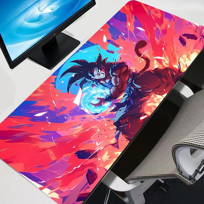 Mouse Pad Dragon Ball Anime Durable Gaming Accessories Mousepad Gamer PC Completo Computer Keyboard Desk Mat Varmilo Table