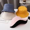 Minimalist Double-Sided Fisherman Hat Lightweight Summer Sun Hat For Men Women Breathable Casual Outdoor Beach Sun Hat