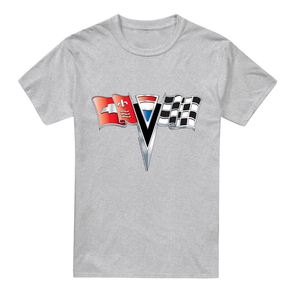 Chevrolet Unisex Adult 2nd Gen Vette Nose Emblem Heather T-Shirt