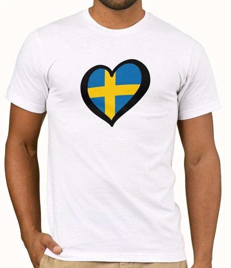 Sweden White T-Shirt | Song Contest Eurovision Finland Tee Liverpool 2026 Shirt 4XL