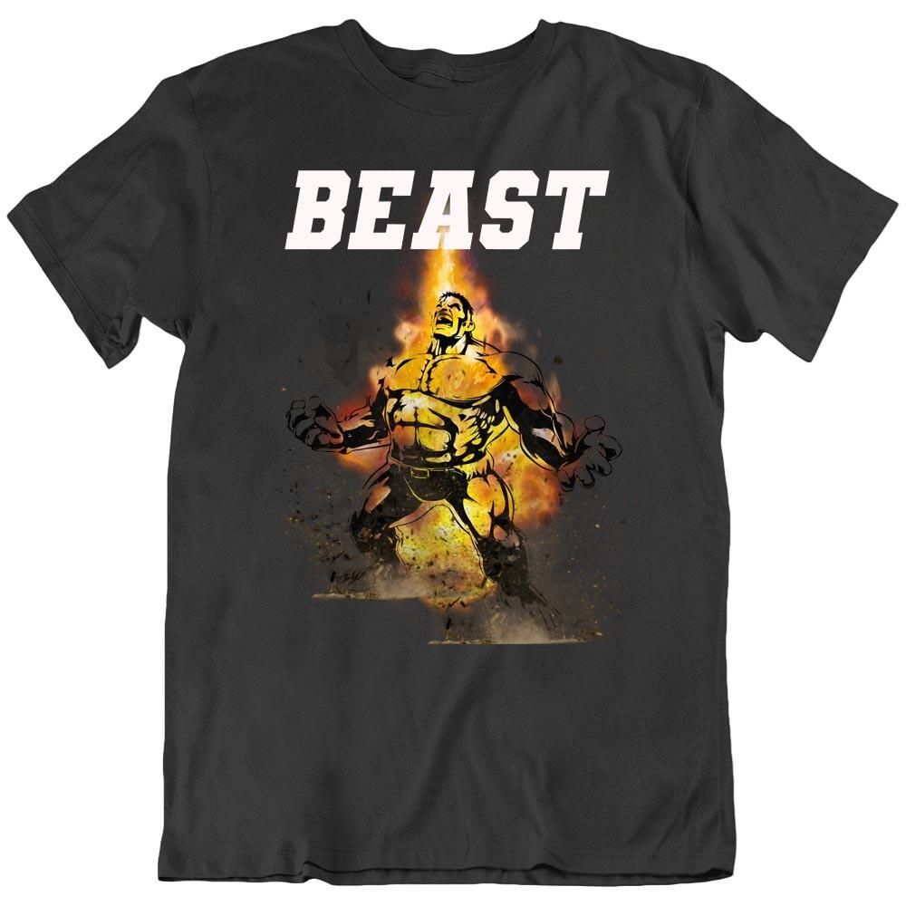 Beast Mode Hulk Superhero Workout Blast Explosion Gym T-Shirt Tee Gift New