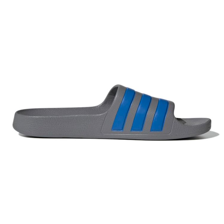 Adidas Adilette Aqua Comfortable Casual Low-Top Kids Slippers Kids Slippers Gray Blue EF1751