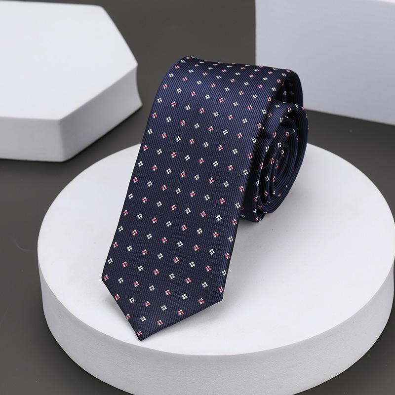 Korean Version Of Casual 5Cm Men'S And Women'S Business Dress Groom Wedding Stripe Hand Play Work Narrow Lazy Solid Color Tie
