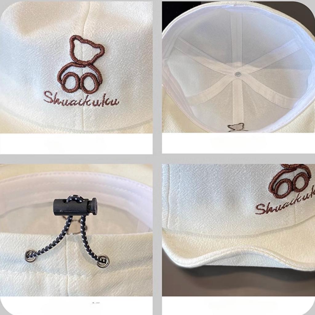 1 Piece Toddler Boy Baseball Cap Korean Fashion Simplicity Style Peak Cap for Little Boy Spring Summer Travel Sunshade Hat