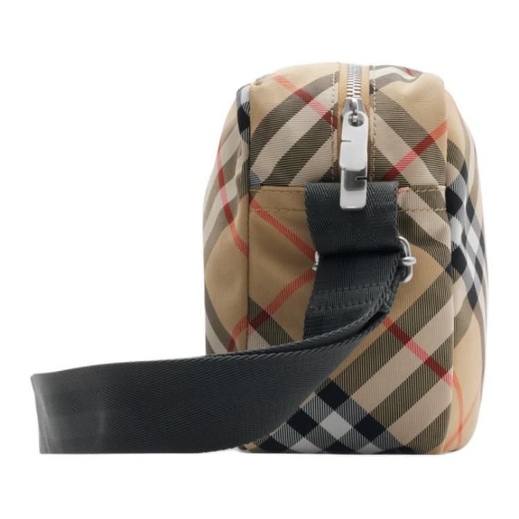 Burberry Tendenza Moda Poliestere e Poliuretano Borsa a Tracolla Borse da Uomo Beige 80913201