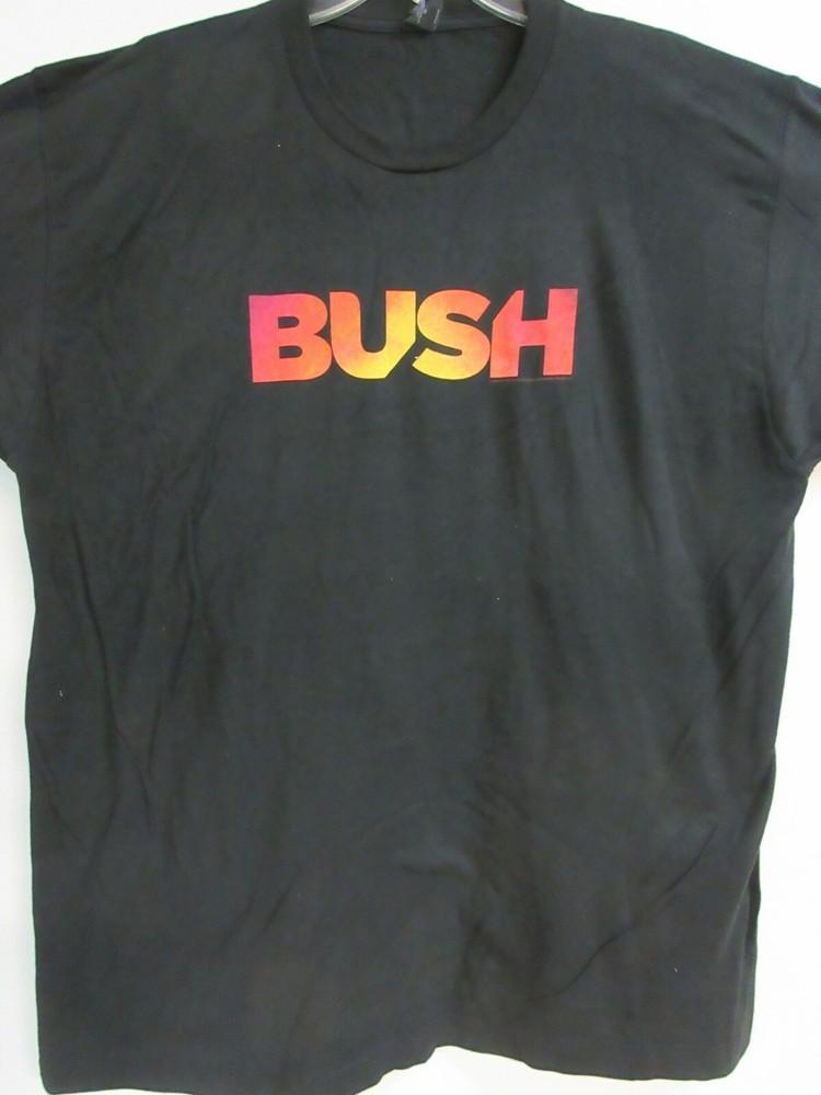 BUSH OFFICIAL MERCH RED ORANGE 2017 TOUR BAND CONCERT MUSIC  2XL / XXL Unisex T-Shirt M