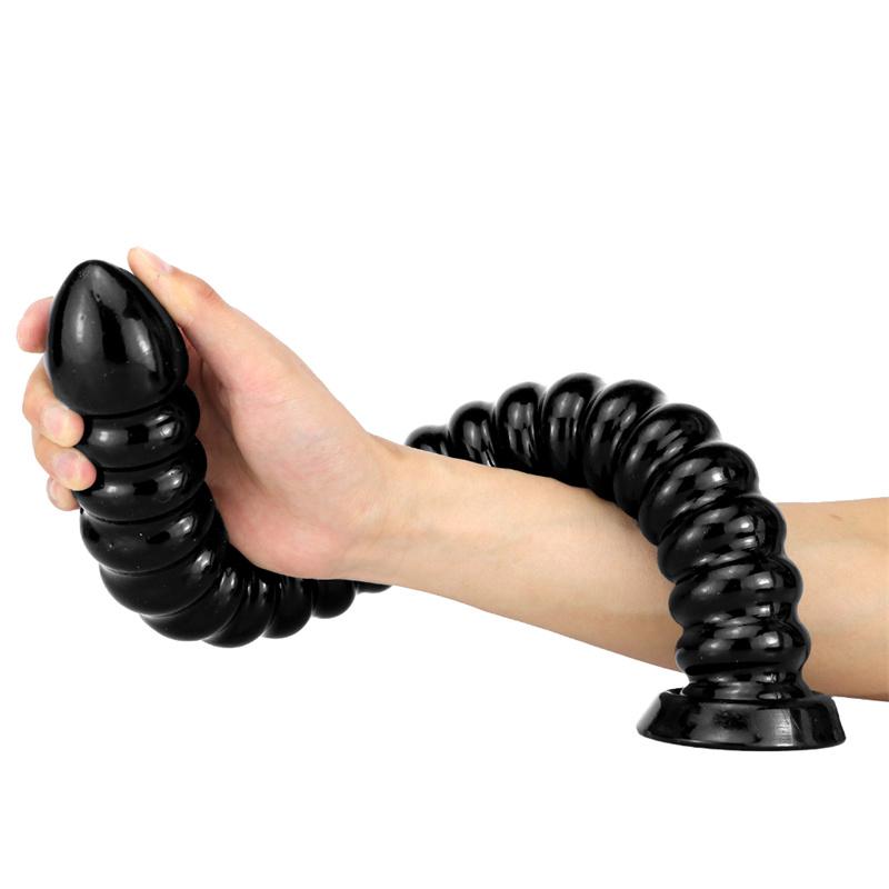 Long Threaded Oversized Anal Plug Collection Backyard Supplies Anal Strip Anal Expander Adult Supplies