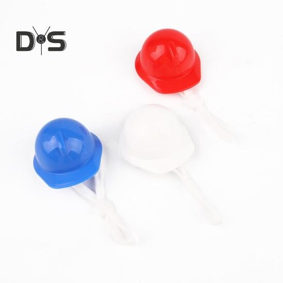 Chicken Helmet Pet Safety Poultry Sun Rain Protection Hat with Adjustable Elastic Band Prevents Injuries Funny Bird Hat Headwear Hens Helmet