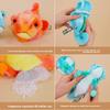 Plush Animal Keychain With Magnetic Color Changing Chameleon For Cute Gift And Decoration