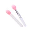 5Pcs Mini Silicone Sequins Apply Soft Head Eye Shadow Color Glaze Lip Film Portable Mini Lipstick Brush