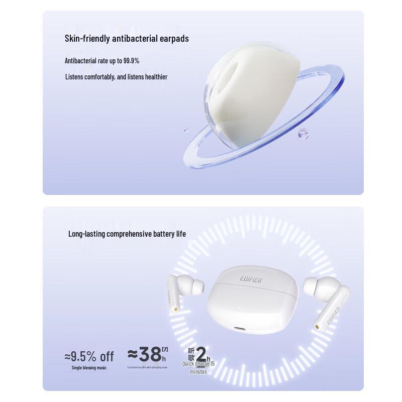 EDIFIER Lolli Pro 3i ANC Wireless Earbuds