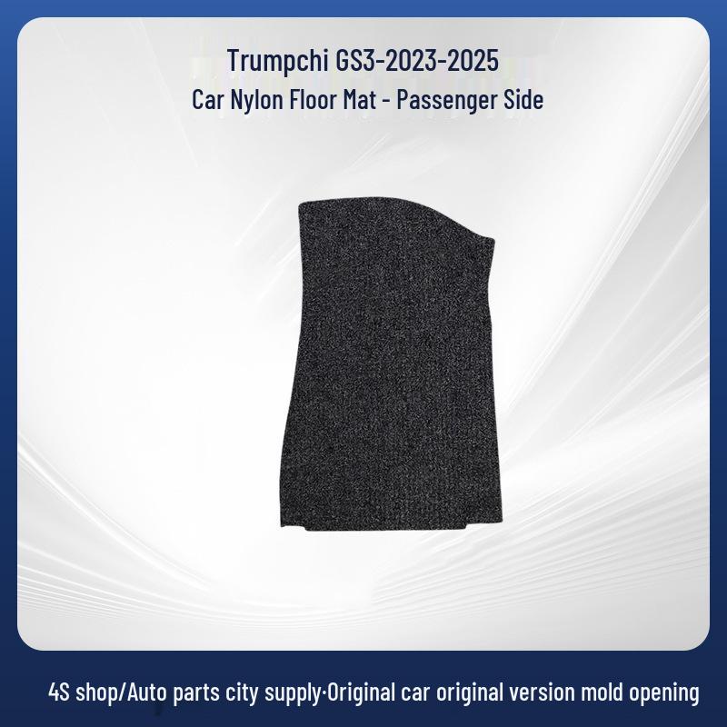 Anti-dirt Nylon Floor Mats for Trumpchi GS3 2023-2025, Driver's Seat