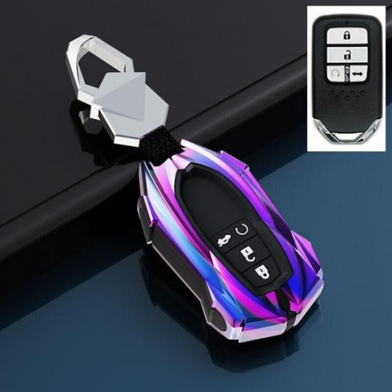 For Honda Accord Civic Pilot CR-V HRV Zinc Alloy Car Remote Key Cover Fob Case*1