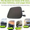 3.15inch Thick Comfort Driving Seat Cushion - Breathable Polyester - Perfect Gift for Father'S Day, Anniversary,Anniversary Gift