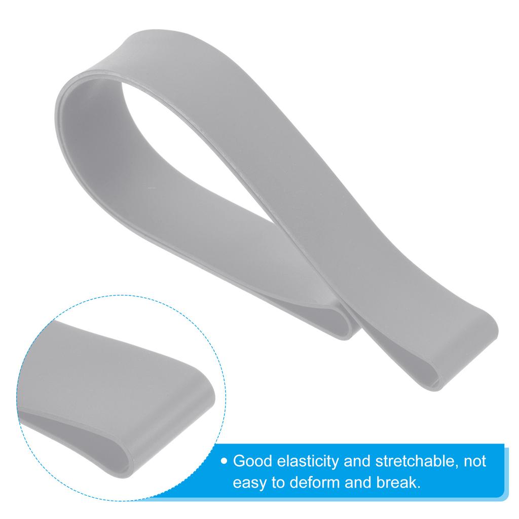 Towel Bands, 4 Pack Elastic Beach Chair Towel Clips Windproof Towel Holder Silicone Rubber Bands Straps for Beach Pool Cruise Ch
