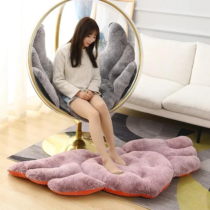 Lovely Angel Wings Shaped Plush Pillow Stuffed Soft Cartoon Sofa Chair Surround Cushion Cute Room Decor for Girls Floor Cushion