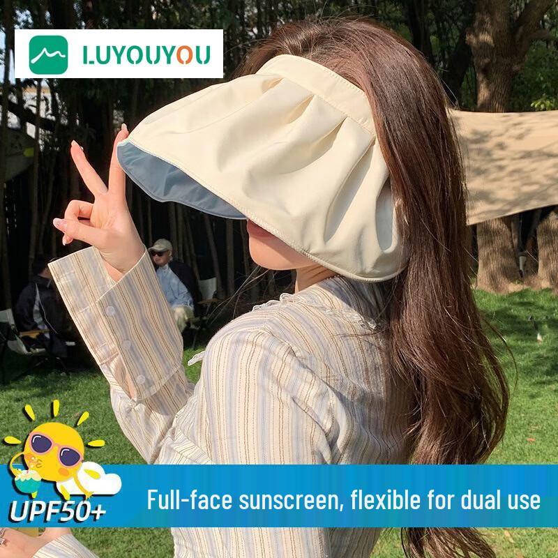 

Women s Foldable UV Sun Protection Visor Hat