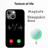 S-stock fashion pattern lucky design Phone Case For iPhone 17 16 15 14 13 12 Plus Pro Max  High-end Luxury Magsafe Sheepskin