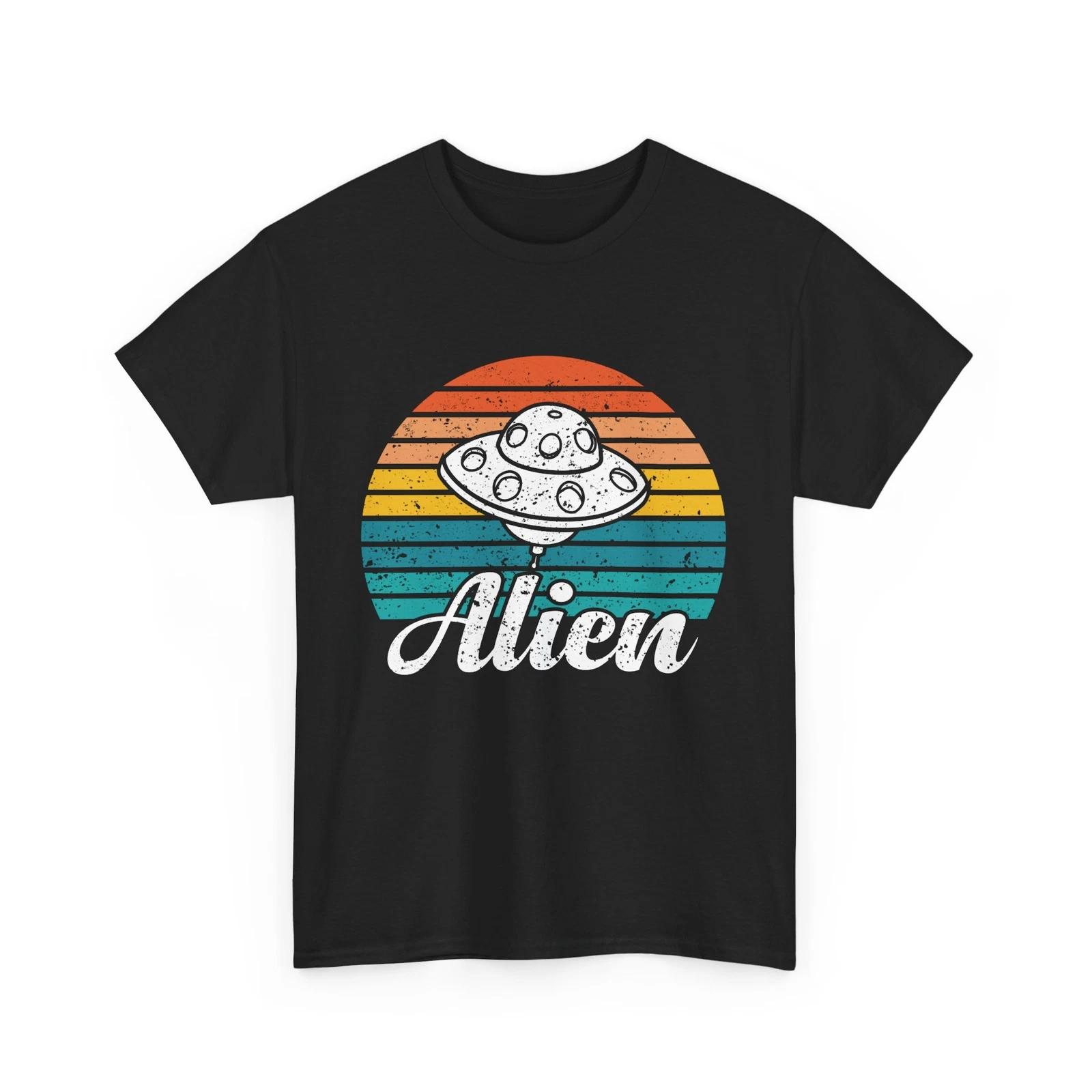 UFO Alien T-Shirt | Outer Space Graphic Tee | Sci-Fi Lovers Gift 2XL