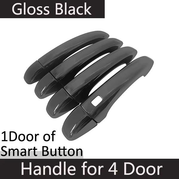 Door Handle Cover For Renault Arkana ~2024 Samsung XM3 Gloss Black Exterior Handles Cover Car Accessories Stickers