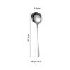 DEKEBAG 304 Stainless Steel Round Spoons