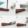 40 Sets Rivets and Burrs with 3.5 Rivet Punch Tool and Install Setting Tool for Leather Belt, Wallets, Handbags, Rope