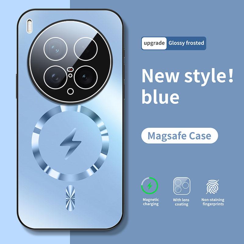 Case For VIVO X200 Ultra X200Pro Mini AG Matte Magnetic Wireless Charging Hard Cover For Vivo X200S Y300 Shockproof Bumper Shell