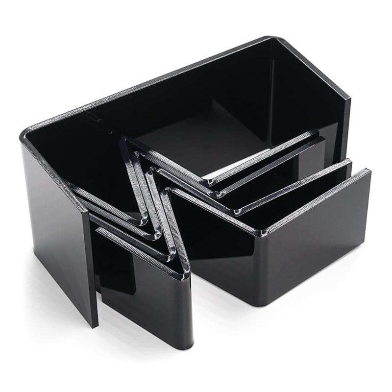 Puppenhäuser Miniatur Tisch und Stühle Set 1/12 Acryl Schreibtischstuhl Set für Puppenhäuser Dekorationen Büro Schule Laptop Display
