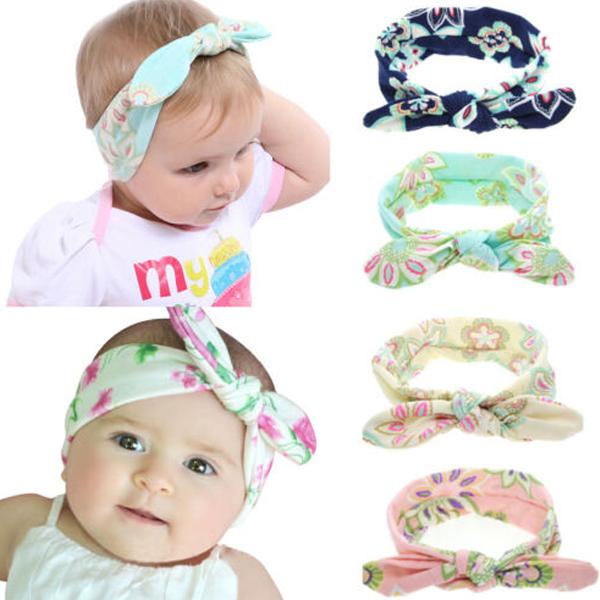 Nice Baby Bunny Rabbit Bowknot Turban Nylon Headband Elastic Hair Band Headwrap Nice Baby Bunny Rabbit Bowknot Turban Nylon Headband Elastic Hair Band Headwrap