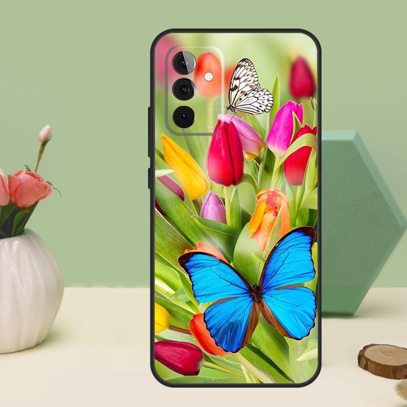 Colorful Butterfly For Samsung Galaxy A36 A56 A54 A34 A14 A06 A16 A26 A12 A32 A52 A13 A33 A53 A15 A35 A55 Case
