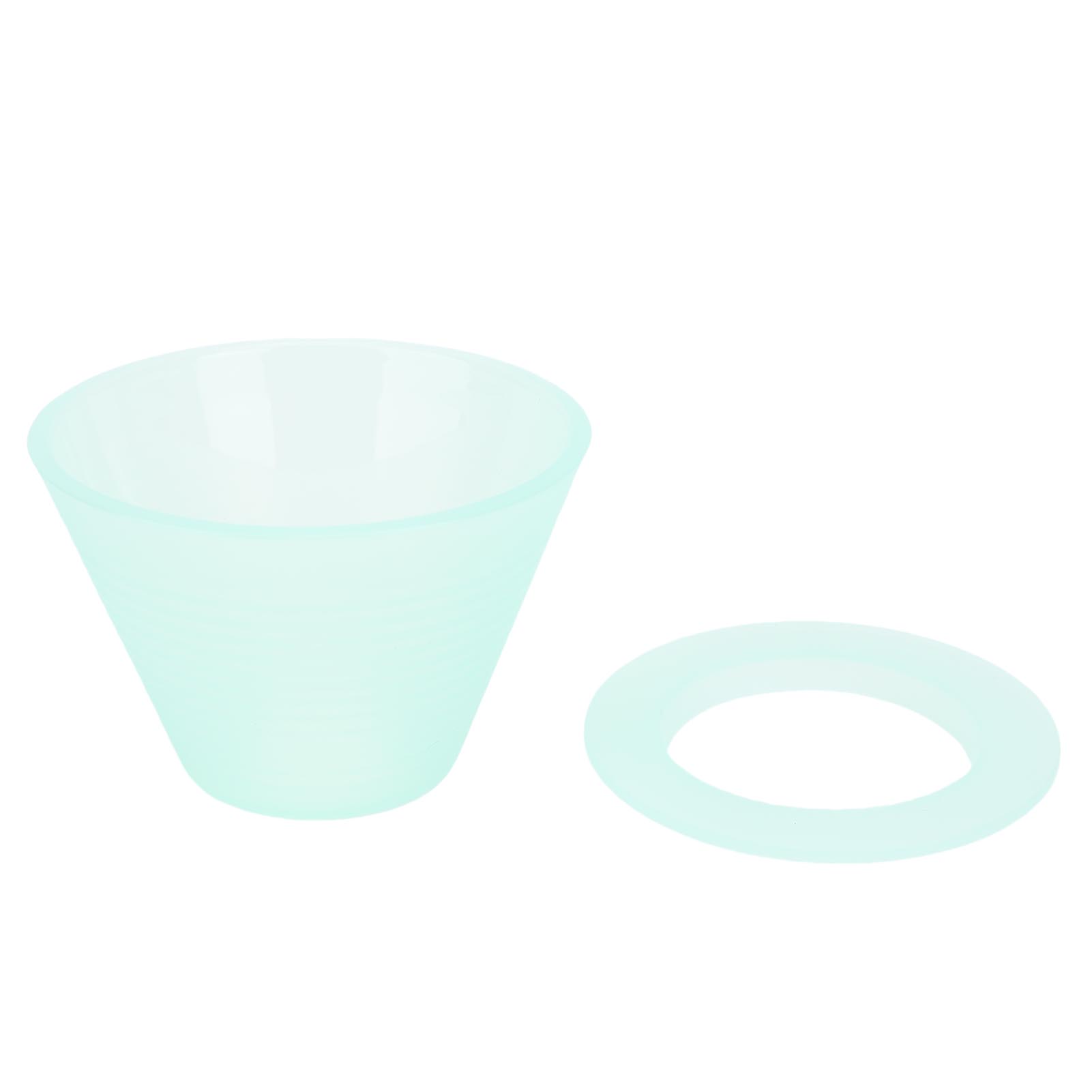 

Pour Over Coffee Dripper Food Grade PP Flat Bottom Coffee Brewing Filter for Home Restaurant Light Green светло-зеленый