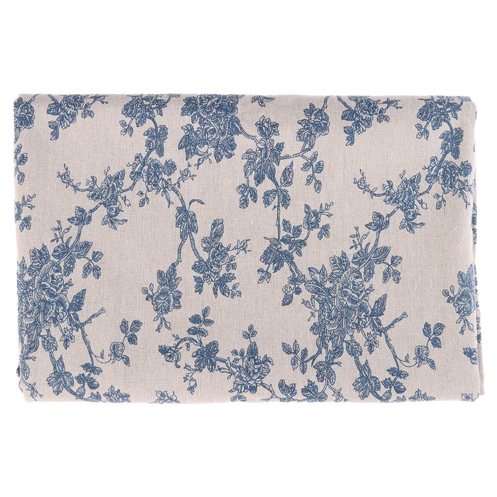 Cotton Small Round Table Cloth Blue 150/120/140*140/140*180/140*200 CM Table Cloth Circle/Square Vintage Blue Tea Several Covers