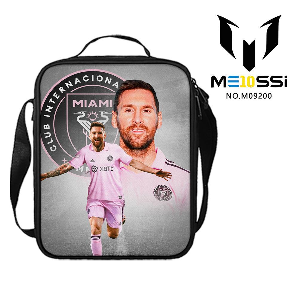 International Players Lunch Bag Meal Bag Elementary School Picnic Ice Bag Satchel Shoulder Bag