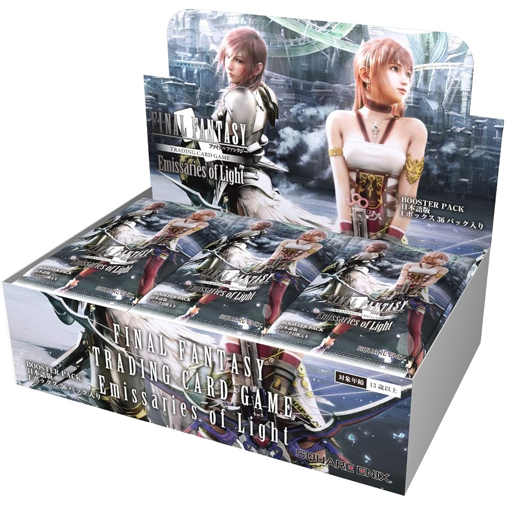 FF-TCG Booster Pack Light Messenger Japanese Version Box