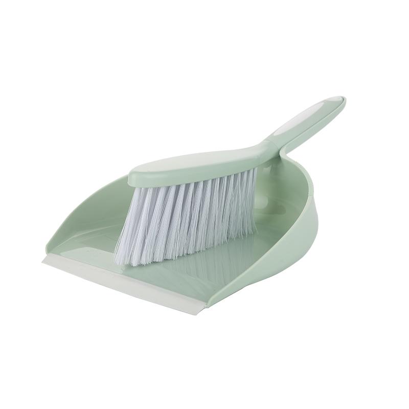 Portable Mini Broom and Dustpan Set with Handle Plastic Brush for Home Floor Desk Pet Keyboard Cleaning