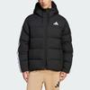 adidas Essentials Climawarm Three Stripes Loose Waterproof Warm Duck Down Hooded Long Sleeve Down Jacket Men Outerwear JM4165