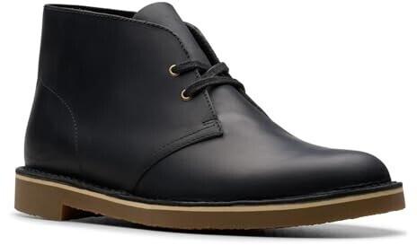 

Clarks Shepton Chukka Boot черные кожаные ботинки Shepton 45