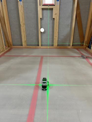 Niigata Seiki SK Green Laser, Full Black, Class 2, 360-Degree Emission, 3.7V Lithium-Ion Battery, GMW-360FL