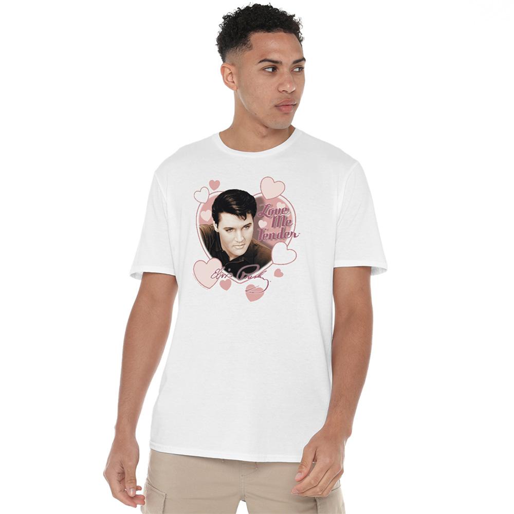 Elvis Presley Unisex Adult Love Me Tender T-Shirt