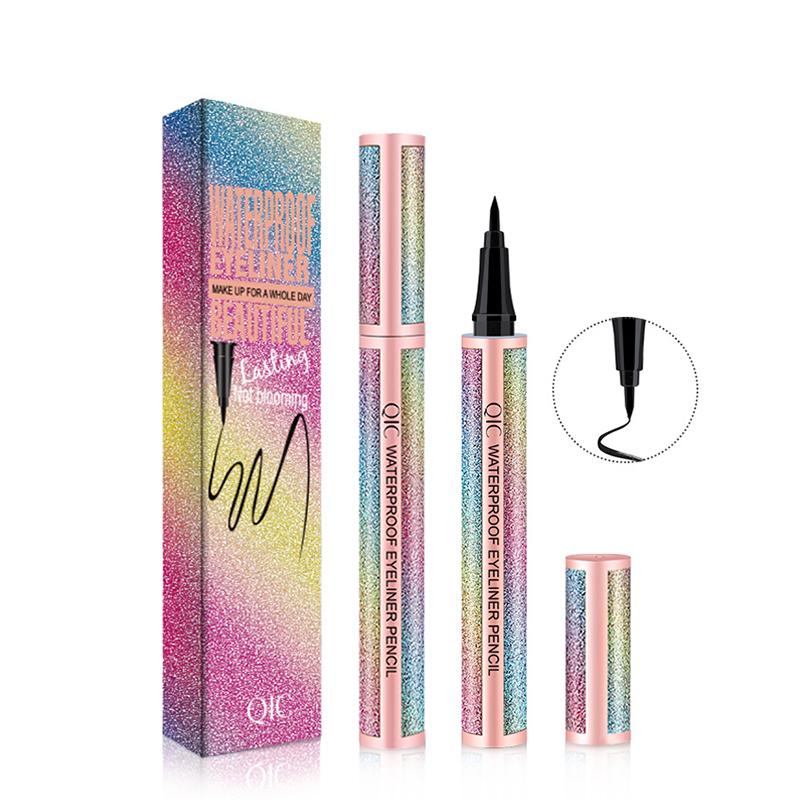 2 in 1 Flüssiger Eyeliner Stift Eyeliner Wasserdichter Stift Langhaltiger Flüssiger Eyeliner Make-up Kosmetik