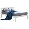 King Single Bed Frames Slumber Single Wooden Timber Bed Frame White