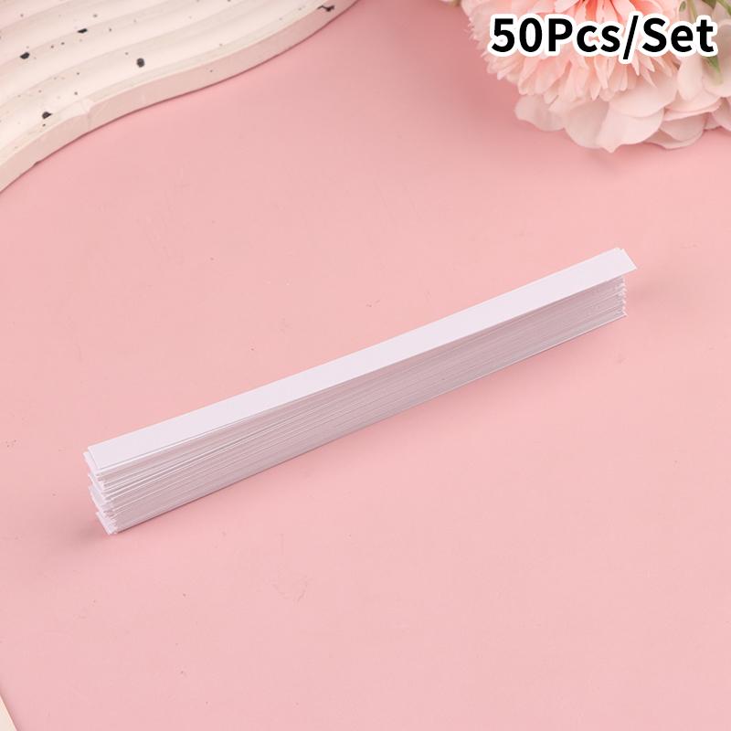 50/100Pcs Fragrance Perfume Essential Oils Test Paper For Aromatherapy Tester Paper Strips Briolette And Rectangle Shape