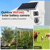 3M Solar Dual-Lens 4G Camera Monitor with Battery Backup and Night Vision