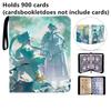 Anime Frieren: Beyond Journey's End 400pcs/900pcs Card Album Book Collection Card Zipper Game Cards Binder Holder Kids Gifts