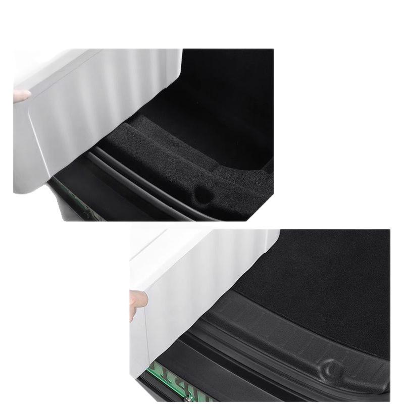 Compatible Tesla Model Y3 Facelift Rear Bumper Protector and Trunk Sill Decorative Strip