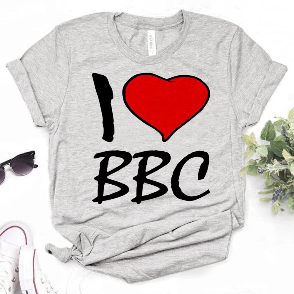 

Я ЛЮБЛЮ BBC Красное Сердце футболка женская уличная одежда Y2K смешной топ девушка аниме одежда 3XL