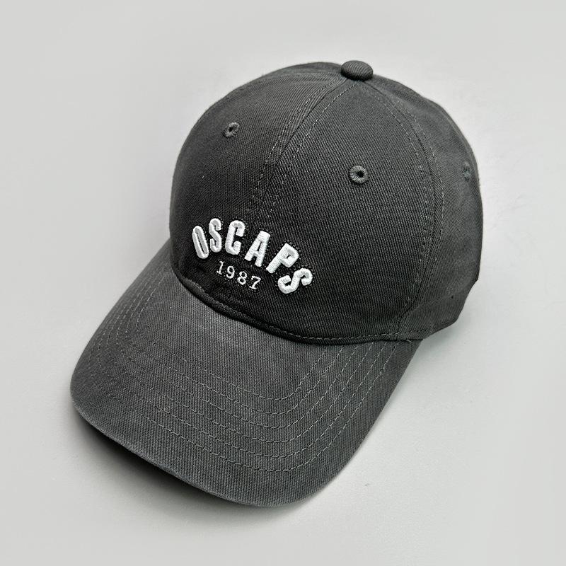 Casual Versatile Letter Embroidery Baseball Cap Men'S And Women'S Shade Outdoor Travel High Quality Fashion