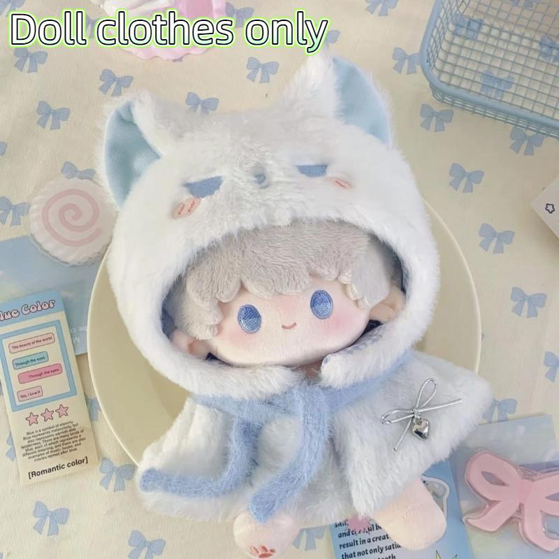 10Cm Doll Clothes Cotton Toy Accessories Diy Dolls Replacement Outfit Clothes Toy Accessories