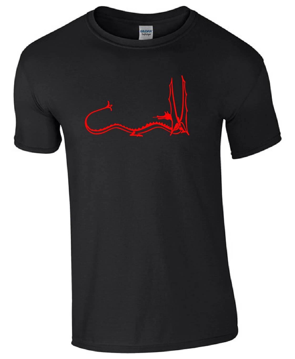 Smaug The Hobbit Lord Of The Rings Tolkien Inspired Kids/Adults Top T-shirt 4XL