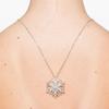 Swarovski Idyllia Brand Logo Brass Necklace Women necklace Silver 5693226